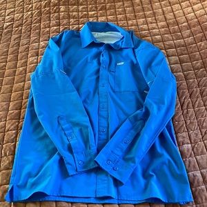 Men’s Columbia Performance Fishing Gear Button Down Shirt